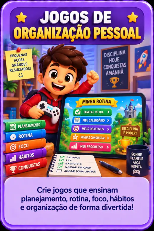 Jogos para organização pessoal